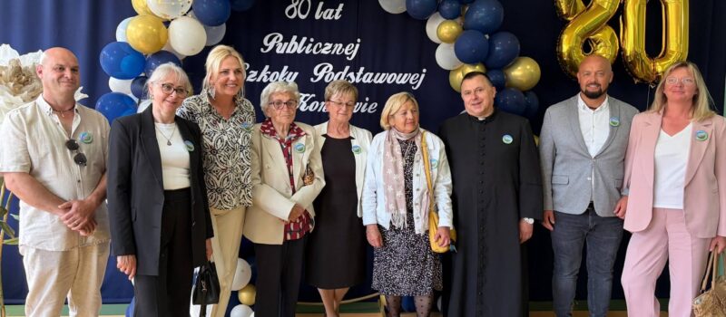 80 lat historii, wspomnień i szkolnej tradycji. Publiczna Szkoła Podstawowa w Koniewie świętowała jubileusz 80 lat historii, wspomnień i szkolnej tradycji. Publiczna Szkoła Podstawowa w Koniewie świętowała jubileusz