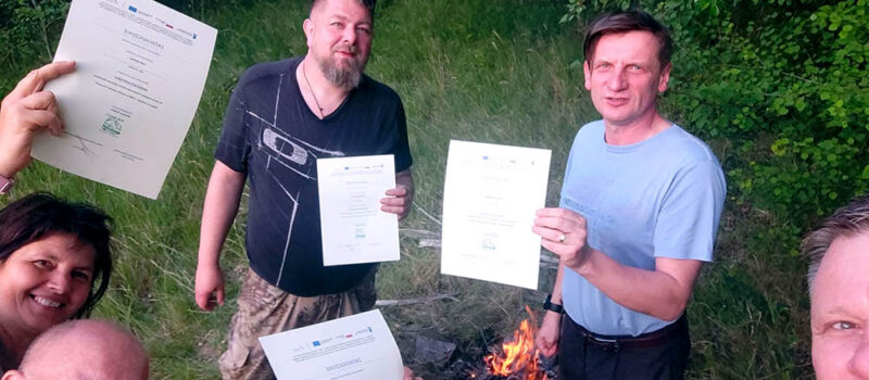 Uczyli się przetrwania w terenie. Zakończyły się warsztaty survivalu w Kamieniu Pomorskim Uczyli się przetrwania w terenie. Zakończyły się warsztaty survivalu w Kamieniu Pomorskim