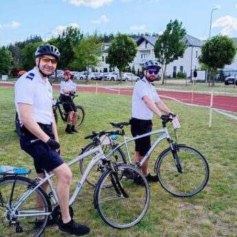 Dzielnicowi z Dziwnowa wśród najlepszych policyjnych patroli rowerowych w Polsce