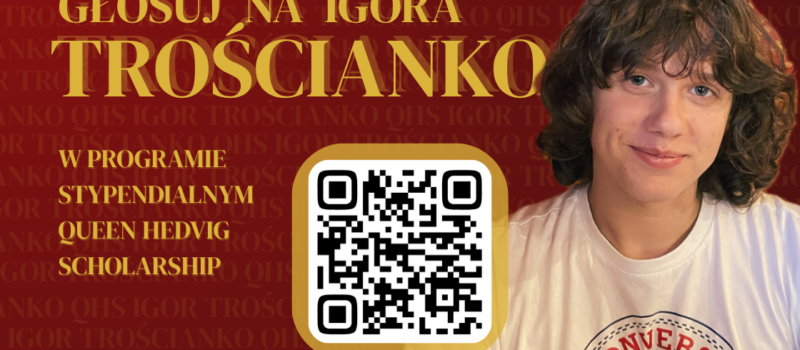 Igor Trościanko potrzebuje głosów! Absolwent kamieńskiej „Dwójki” walczy o stypendium i wyjazd do Doliny Krzemowej Igor Trościanko potrzebuje głosów! Absolwent kamieńskiej „Dwójki” walczy o stypendium i wyjazd do Doliny Krzemowej