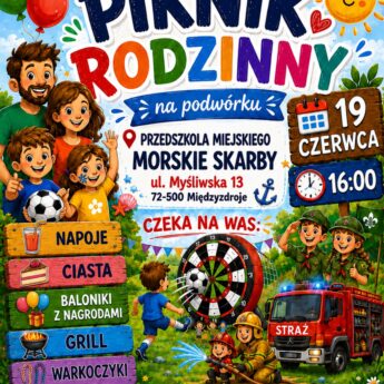 Piknik rodzinny Przedszkola Miejskiego w Międzyzdrojach