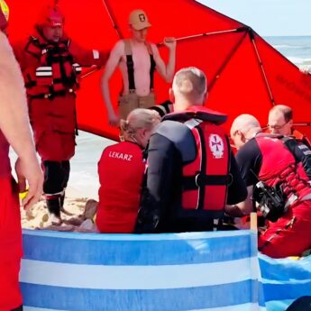 Dramat na plaży w Międzywodziu. Nie żyje 42 - latek