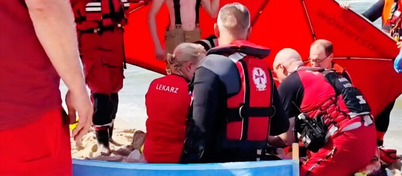 Dramat na plaży w Międzywodziu. Nie żyje 42 - latek