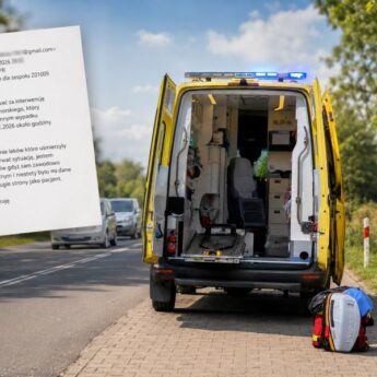Pacjent podziękował ratownikom z Kamienia Pomorskiego. „Pomogli przetrwać sytuację”