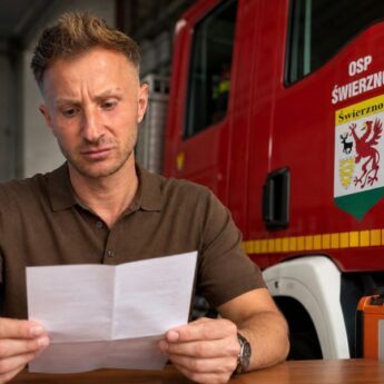 Wójt Świerzna oburzony pismem starosty. Poszło o pieniądze dla strażaków na defibrylator