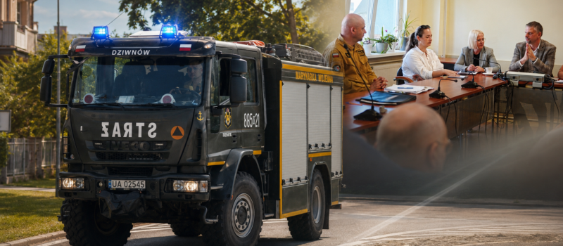 Dziwnów może stracić Wojskową Straż Pożarną? Burmistrz i komendant walczą o jednostkę