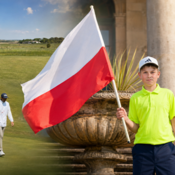 Mateusz Niedworok z Kamienia Pomorskiego w europejskiej czołówce! Świetny występ młodego golfisty w Szkocji [FILM]
