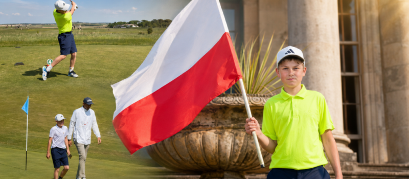 Mateusz Niedworok z Kamienia Pomorskiego w europejskiej czołówce! Świetny występ młodego golfisty w Szkocji [FILM]