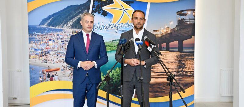 Minister cyfryzacji Krzysztof Gawkowski w Międzyzdrojach Minister cyfryzacji Krzysztof Gawkowski w Międzyzdrojach