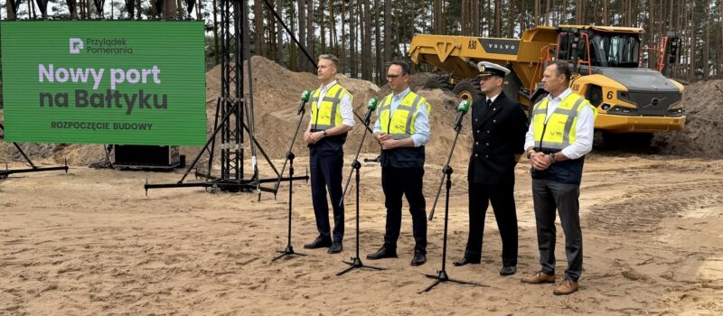 Ruszyła budowa portowego giganta w Świnoujściu! Przylądek Pomerania ma kosztować 10 miliardów złotych