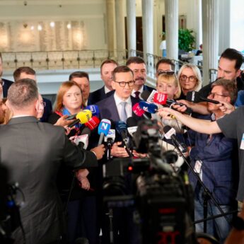 Rozłam w PiS. Morawiecki: Jest nas 40 posłów, senator oraz 3 europarlamentarzystów
