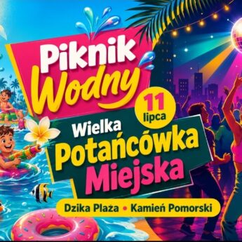 Sobota pełna atrakcji na Dzikiej Plaży! Najpierw piknik wodny, później wielka potańcówka