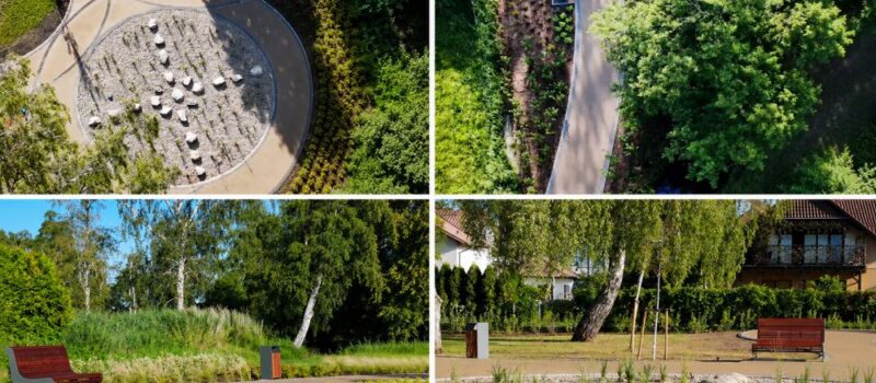 Nowy skwer w Dziwnówku gotowy. Burmistrz zaprasza do zielonej oazy Nowy skwer w Dziwnówku gotowy. Burmistrz zaprasza do zielonej oazy