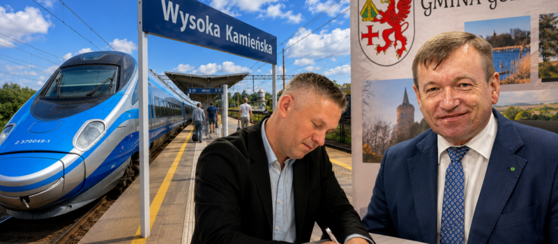 Pendolino mknie do Świnoujścia, ale omija Wysoką Kamieńską. Mieszkańcy pytają: dlaczego?