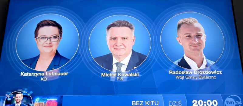 Wójt Świerzna o hejcie na antenie TVN24! Dziś rozmowa na żywo! Wójt Świerzna o hejcie na antenie TVN24! Dziś rozmowa na żywo!