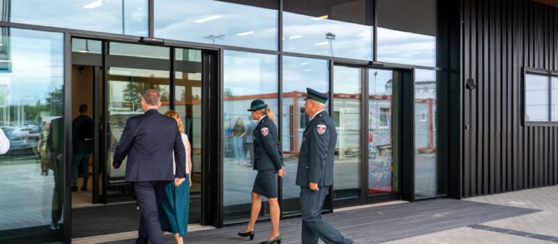 Tymczasowy terminal przylotów gotowy. Port Lotniczy Szczecin-Goleniów rozpoczyna kolejny etap budowy Tymczasowy terminal przylotów gotowy. Port Lotniczy Szczecin-Goleniów rozpoczyna kolejny etap budowy