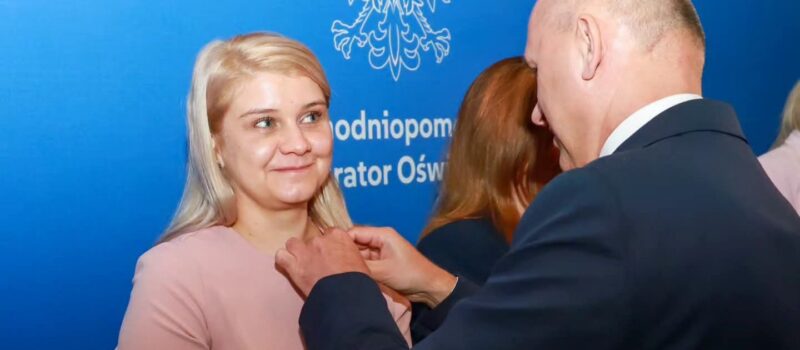 „Sternik Zachodniopomorskiej Oświaty” dla Moniki Kozak z kamieńskiego Liceum