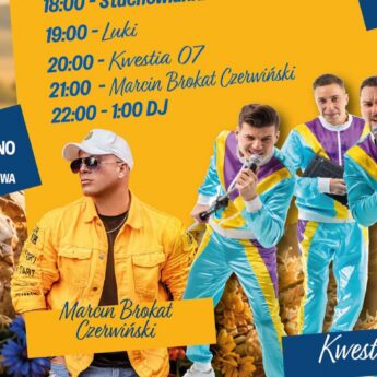 Świerzno żegna lato! Kwestia 07 i Marcin Brokat Czerwiński gwiazdami imprezy