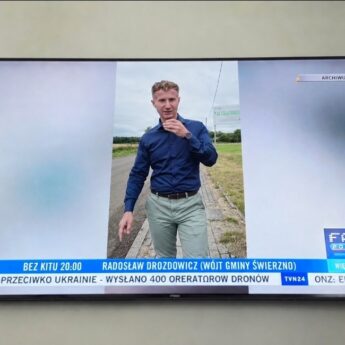 Wójt Świerzna o hejcie na antenie TVN24! Dziś rozmowa na żywo!