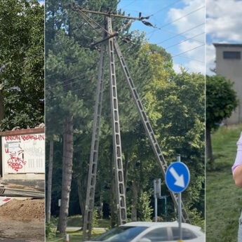Koniec ze szpecącymi krajobraz słupami wysokiego napięcia w Świerznie! [FILM]