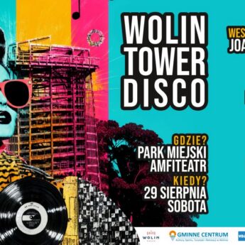 Wolin Tower Disco już w sobotę! Wieczór pełen humoru, muzyki i tańca pod wieżą