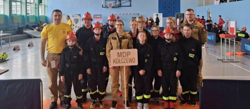 Młodzi strażacy z Kołczewa najlepsi w powiecie. MDP OSP Kołczewo z nagrodą 5 tys. złotych