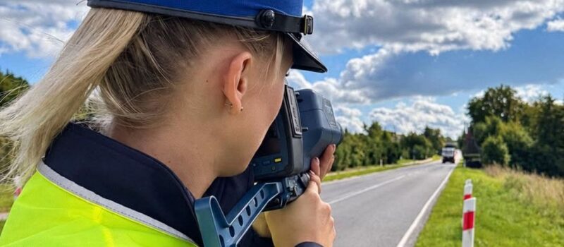 38 kierowców za szybko. Policja podsumowała akcję „Prędkość"