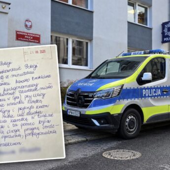 „Byłem w szoku. Ta pomoc była mi bardzo potrzebna”. Wyjątkowy list trafił do policjantów