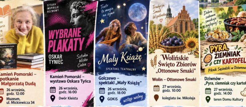 Spotkania, wystawa, teatr, święto zbiorów i sąsiedzki piknik. Weekend pełen atrakcji w powiecie Spotkania, wystawa, teatr, święto zbiorów i sąsiedzki piknik. Weekend pełen atrakcji w powiecie