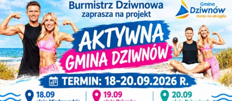Trzy dni ruchu na plażach. Gmina Dziwnów zaprasza na bezpłatne treningi Trzy dni ruchu na plażach. Gmina Dziwnów zaprasza na bezpłatne treningi