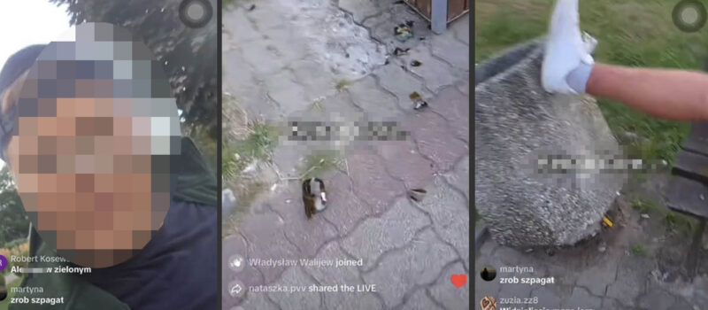 Patostreaming wraca do Kamienia Pomorskiego? Wandalizm, agresja i nawiązania do narkotyków