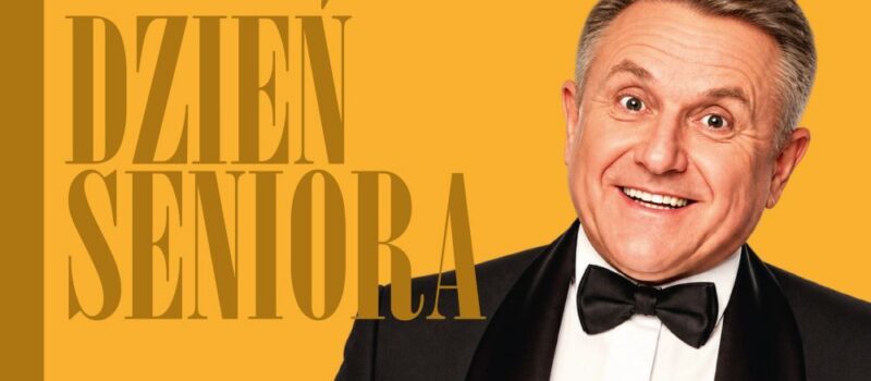 Dzień Seniora w Wolinie - wieczór pełen humoru z Krzysztofem Hankem
