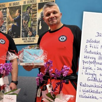 Ratownicy z Międzyzdrojów uratowali jej życie. Po miesiącach otrzymali niezwykłą przesyłkę!