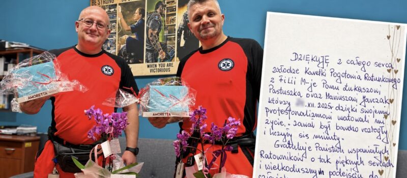 Ratownicy z Międzyzdrojów uratowali jej życie. Po miesiącach otrzymali niezwykłą przesyłkę! Ratownicy z Międzyzdrojów uratowali jej życie. Po miesiącach otrzymali niezwykłą przesyłkę!
