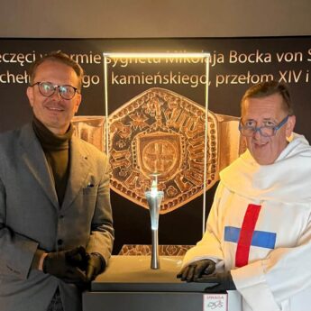 Z Rzymu do Kamienia Pomorskiego. Ojciec Augustyn Lewandowski opowie światu historię niezwykłego skarbu