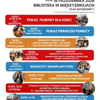 Ogólnopolska Noc Bibliotek 2026 w międzyzdrojskiej bibliotece