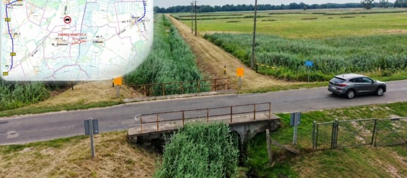 Droga Strzeżewo - Sulikowo będzie całkowicie zamknięta. Rusza przebudowa mostu Droga Strzeżewo - Sulikowo będzie całkowicie zamknięta. Rusza przebudowa mostu