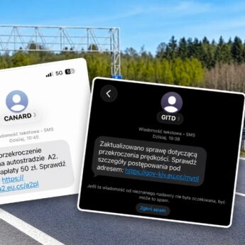Mandat za przekroczenie prędkości SMS-em? Uwaga, oszuści atakują kierowców! GITD ostrzega