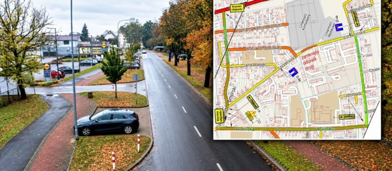 Już dziś w nocy zamkną ulicę Szczecińską! Zmiany w organizacji ruchu w Kamieniu Pomorskim